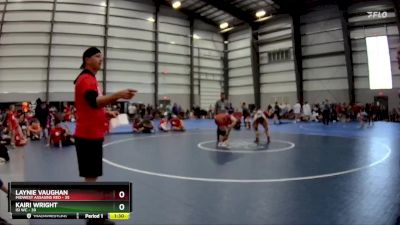 180 lbs Quarters - MALLORY MATUGA, ISI WC vs Danica Fuelling, Midwest Assasins Red