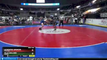 7A 170 Cons. Round 1 - Miles Ballard, Auburn vs Ja`montae Spencer, Sparkman