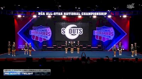 Pro Scouts - Twilight [2026 L1 Youth - D2 - Small - C Day 1] 2026 NCA All-Star National Championship