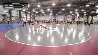 120 lbs Rr Rnd 3 - Collin Clark, Elite Athletic Club W.E. vs Tanner Knapp, United Training Facility