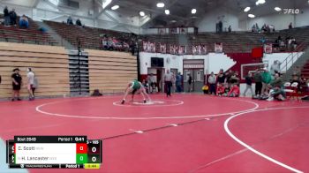 165 lbs Quarterfinal - Hunter Lancaster, Westfield vs Christopher Scott, Midwest Extreme Wrestling