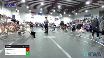 86 lbs Rr Rnd 1 - Daeton Brown, Shelton Wrestling Academy vs Brennan Guerra, Newcastle Youth Wrestling