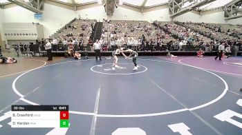 96-I lbs Consi Of 8 #2 - Brett Crawford, Savage Wrestling Academy vs DeAnthony Harden, Pittsgrove Wrestling Association