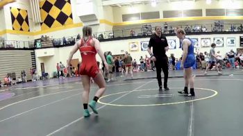 152 lbs Round 1 - Kaylie Petersen, Maurer Coughlin Wrestling Club vs Morgan Mendlikowski, Midwest Xtreme Wrestling