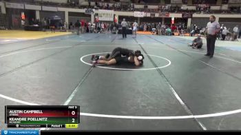 138 Elite Varsity 7th Place Match - Keandre Poellnitz, McAdory vs Austin Campbell, Athens