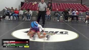 70 lbs Placement Matches (8 Team) - Jon Luke Austin, Legacy Blue vs Xander Webber, Beast Mode