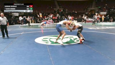 5A 165 lbs Cons. Round 2 - John Green, Rio Rancho vs Adrian Gurule, Rio Grande