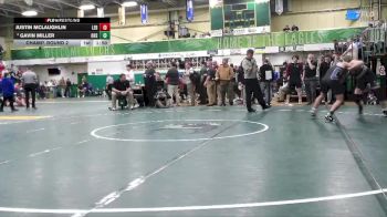 157 lbs Champ. Round 2 - Justin McLaughlin, Lebanon vs Gavin Miller, Ontario High School