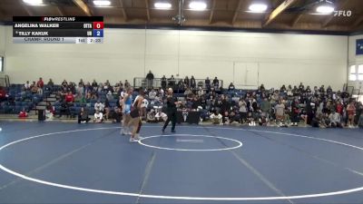 124 lbs Champ. Round 1 - Angelina Walker, Ottawa University vs Tilly Kakuk, Unattached