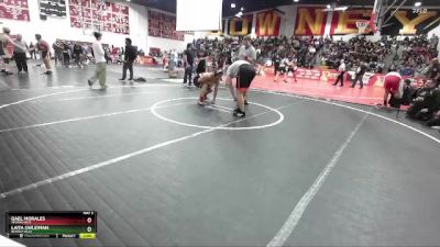 215 lbs Champ. Round 1 - Gael Morales, Mission Viejo vs Laita Swleiman, Beverly Hills