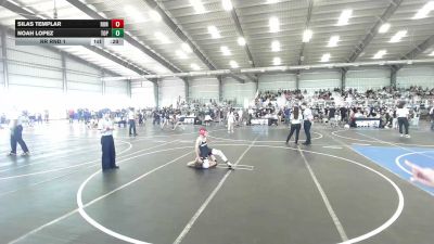82 lbs Rr Rnd 1 - Silas Templar, Run To Danger vs Noah Lopez, Top Rank Hammers