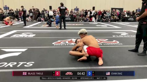 Blaize Tingle vs Evan Diaz 2025 ADCC Orlando Open/Youth Trials