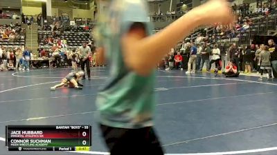 55 lbs Cons. Round 5 - Jace Hubbard, Immortal Athletics WC vs Connor Suchman, Moen Wrestling Academy