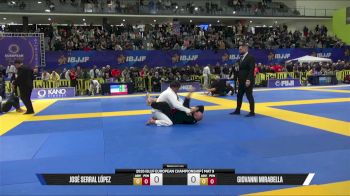 Giovanni Mirabella vs José Serral López 2026 European Jiu-Jitsu IBJJF Championship