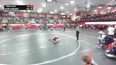 120 lbs 5th Place Match - Teran Tracy, Raft River vs Caleb Lombardo, Middleton