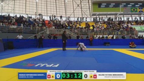 Heloíse Victoria vs Maria Nepomuceno 2026 FPJJ Circuito Paulista GI Etapa 3