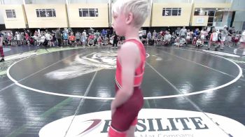 52 lbs Quarterfinal - Owen Tannery, Carolina Hammer Squad vs Tyler Foreman, The Hunt Wrestling Club