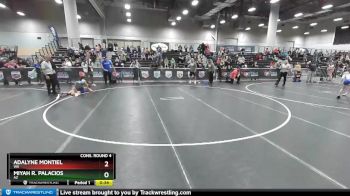 112 lbs Cons. Round 4 - Miyah R. Palacios, AZ vs Adalyne Montiel, WA