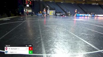 125 lbs Round Of 32 - Michael Spangler, Indiana vs Login Agin, Duke