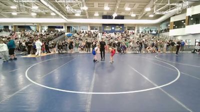 85 lbs Round 2 - Waylon Johnson, Box Elder Stingers Wrestling vs Leighton Brown, Northside Wrestling Club