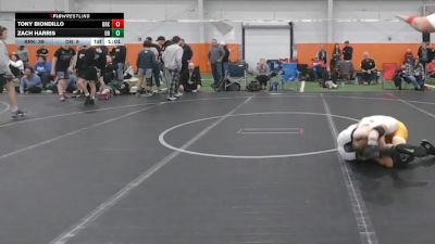 110 lbs Round 3 (10 Team) - Tony Biondillo, Brecksville vs Zach Harris, Dayton Bandits