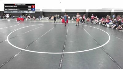 285 lbs Aiden Willard, Oklahoma Red vs Matthew Cooley, California Gold