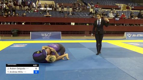 Joshua Ruben Delgado vs Timothy Andrew Mills 2024 Pan IBJJF Jiu-Jitsu No-Gi Championship