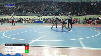 101 lbs Round Of 64 - Marcus Canady, Westmoore Wresting vs Russel Sanchez, Midwest City Bombers