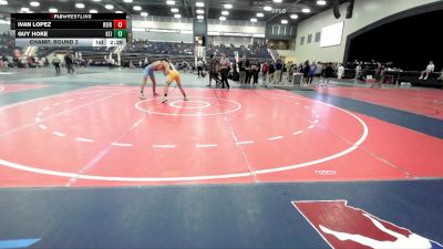 141 lbs Champ. Round 2 - Guy Hoke, Keiser University vs Ivan Lopez, Reinhardt University (GA)