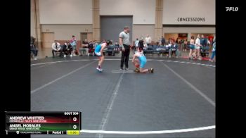 88 lbs Quarterfinal - Angel Morales, Grind House Wrestling vs Andrew Whitted, Cookeville Youth Wrestling