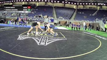 D2-215 lbs 7th Place Match - Joshua Golding, Warren Woods-Tower HS vs Jaxon Smith, Three Rivers HS