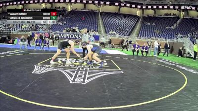 D2-215 lbs 7th Place Match - Joshua Golding, Warren Woods-Tower HS vs Jaxon Smith, Three Rivers HS