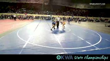 123 lbs Quarterfinal - Zoey Freeman, Bristow Youth Wrestling vs Lei'Lani Ingram, HURRICANE WRESTLING ACADEMY