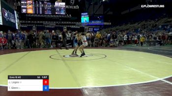 88 lbs Cons 16 #2 - Jesse Loges, Nebraska vs Thomas Giere, Alabama