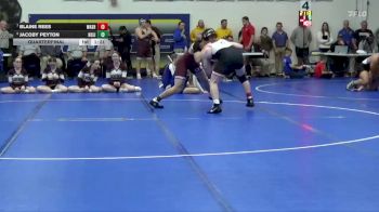 190 lbs Quarterfinal - Blaine Rees, Washington vs Jacoby Peyton, North Linn