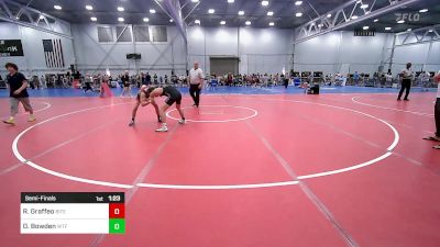 119 lbs Semifinal - Rocco Graffeo, Bitetto Trained vs Dawson Bowden, Wtf Witchduck Training Facility