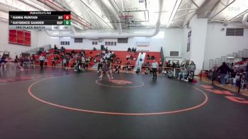 190 lbs 3rd Place Match - Kaydence Sander, Rock Springs vs Kamia Runyan, Big Piney