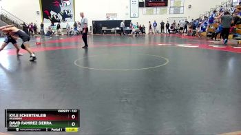 132 lbs Champ. Round 1 - David Ramirez Sierra, McNary vs Kyle Schertenleib, Hillsboro