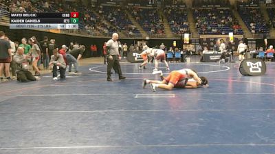 212 lbs Round Of 32 - Matej Belicic, Cumberland Valley vs Kaiden Daniels, Keystone Central