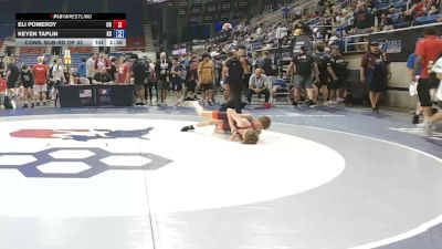 106 lbs Cons. Sub-rd Of 32 - Eli Pomeroy, Colorado vs Keyen Taplin, Kansas