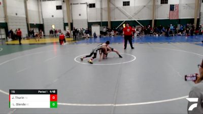 115 lbs Round 4 - Lehgion Glende, Sedgwick County vs Jax Thurin, Tri-State Grapplers