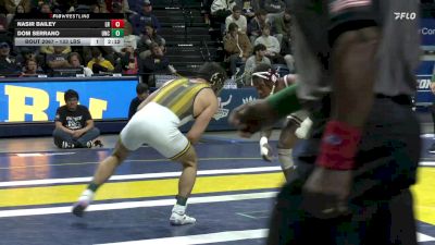 133 lbs Final - Nasir Bailey, Little Rock vs Dom Serrano, Northern Colorado