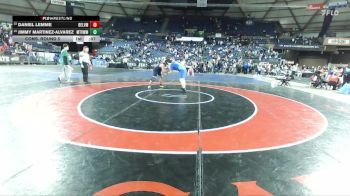 Boys 3A 215 lbs Cons. Round 5 - Jimmy Martinez-Alvarez, Mountain View vs Daniel Lemme, Bellevue
