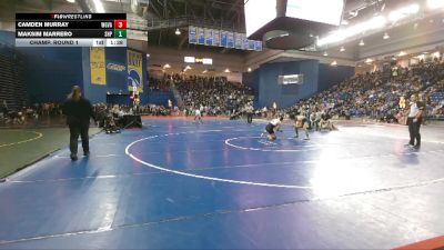 138 lbs Champ. Round 1 - Maksim Marrero, Seton Hall Prep vs Camden Murray, Woodgrove