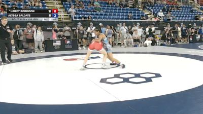 105 lbs Cons. Rd Of 32 - Hailey Robinson, Wyoming vs Alyssa Saldate, Nevada