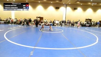 120 lbs Quarters - Nathan Matthis, Maryland vs Rocco Lombardo, Pennsylvania