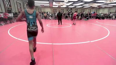 119 lbs Consi Of 8 #2 - Joshua Mitcham, Pa vs Josiah Gibson, Ny