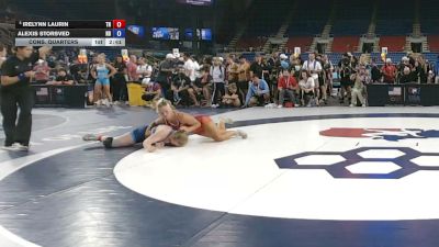 190 lbs Cons. Quarters - Irelynn Laurin, Tennessee vs Alexis Storsved, North Dakota