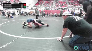 100 lbs Rr Rnd 2 - Jace Henson, Team Nomad vs Fisher Green, OKC Saints Wrestling