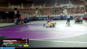 D3-144 lbs Champ. Round 1 - Arthur Cruz, Mohave vs Nathanial Higgins, Salpointe Catholic